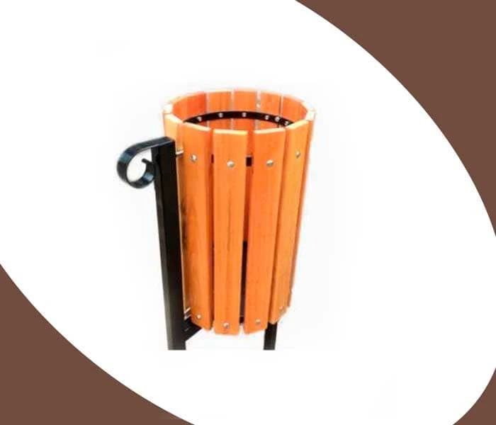 Lixeira de madeira Classic